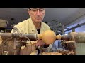 Tutorial - lavori in legno al tornio artigianale - sfera in legno - Tindaro Stracuzzi