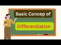 Basic concept of differentiation//Differentiation formula//Product,Quotient rule of differentiation