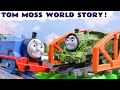 Toy Train Story with Thomas Trains - Tom Moss World