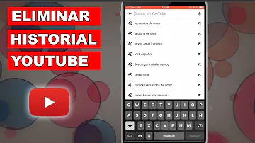 ¿Cómo borrar mi historial de búsqueda?