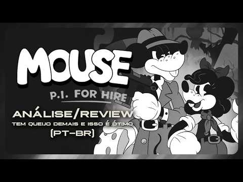 MOUSE P.I. FOR HIRE NOIR CHEIO DE QUEIJO E ESTILO! ANÁLISE / REVIEW PT-BR