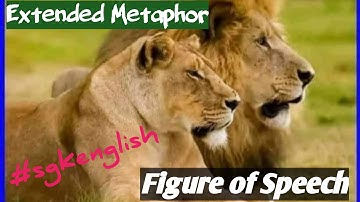 Extended Metaphor- Figure of Speech #sgkenglish.