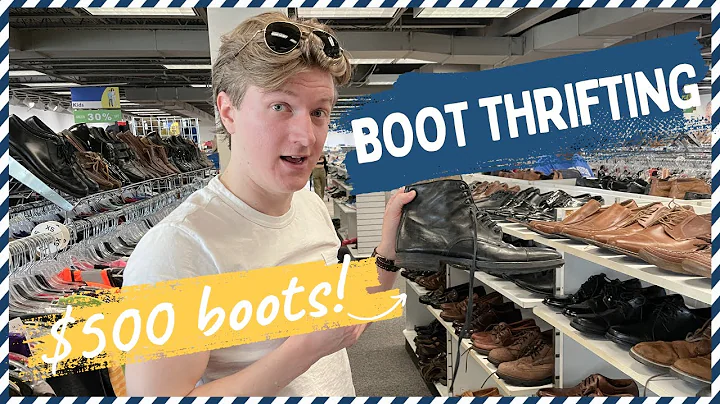 Boot Thrifting: $500 Leather Boots for $12!