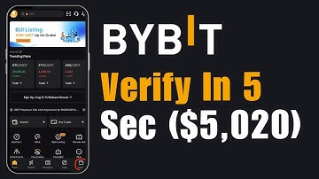 How To Verify Your BYBIT Account In 5 Seconds ! (& Get $5,020 Bonus)
