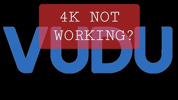 VUDU UHD 4K Not Working On Your 4K TV? TRY THIS!!