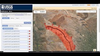 How to Download Water Bodies from USGS using EarthExplorer (in ESRI Shapefile Format)