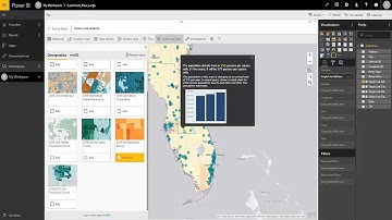 ArcGIS Maps for Power BI: Demographic Data