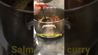 Salmon curry , shorts viral seafoodlover subscribe