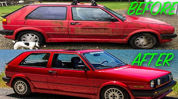 MK2 Vr6 Swap * Paint Detail * Before & After
