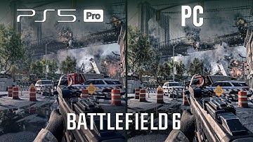 Battlefield 6 | PS5 Pro vs PC | Graphics Comparison
