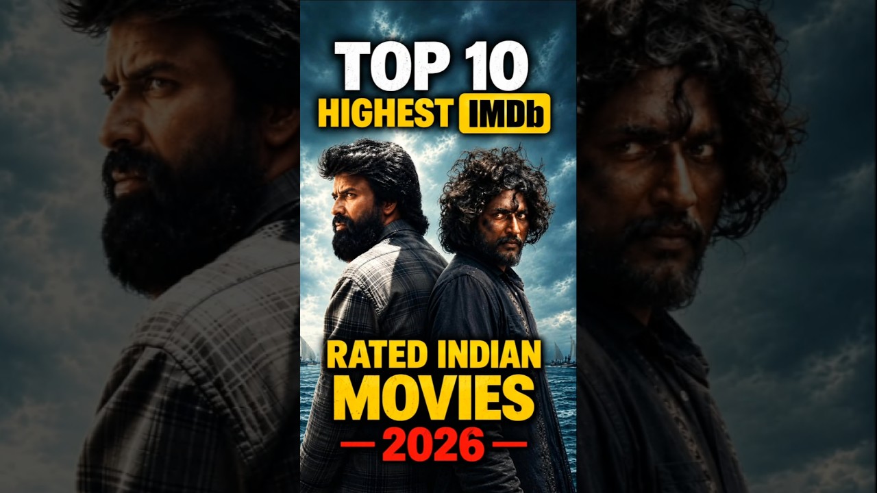 TOP 10 Highest IMDB Rated Indian Movies Of 2026 🔥🤯#viral #shorts #south #blockbuster #cinema #battle