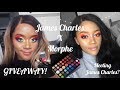 JAMES CHARLES X MORPHE GIVEAWAY AND REVIEW - I MET JAMES CHARLES?? GRWM