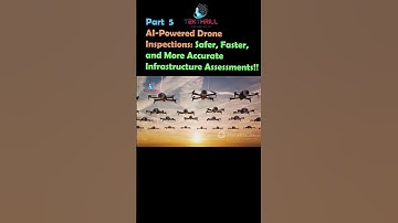 Drones Take Flight: AI-Powered Inspections for Bridges, Buildings, and Roads! Part 5 #ai #viral