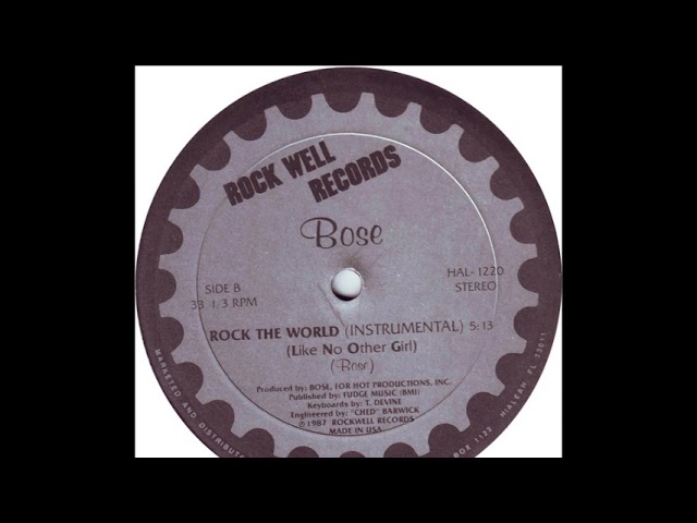 洋楽 BOSE/ROCK THE WORLD (LIKE NO OTHER GIEL) Rock The World (Like No Other Girl): B.O.S.E.: Amazon.ca: Music