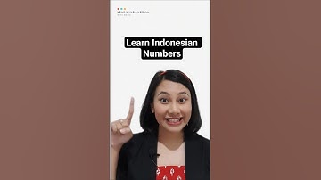 🇮🇩 Learn Indonesian Numbers in 30 Seconds! 🔢 #learnindonesian