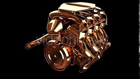 Loop Rotate Car Engine with Alpha Channel | Motion Graphics - Envato elements