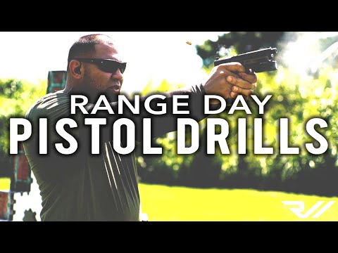 Pistol Drills at the Range (with Axil and Remington) // RealWorld Tactical