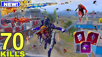 70 KILLS!😍 NEW UPDATE BEST LOOT GAMEPLAY w/FULL JOKER SET 🔥 SAMSUNG,A7,A8,J4,J5,J6,J7,J2,J3,XS