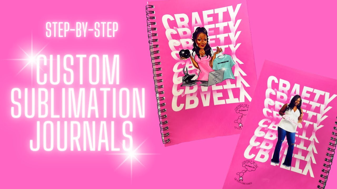 Sublimation Journals How to sublimate a journal 