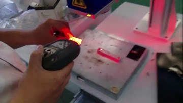 Laser marking barcode on plastic security seals,fiber laser marking machine 1