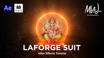 After Effects Tutorial LaForge Suite Plugin Light Wrap GodRay halo Tutorial