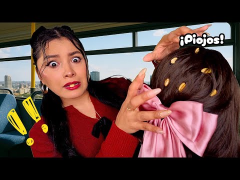 😳 Mujer Extraña SE COME tus PIOJOS 😱 En El Autobús 🚌 I RARO Pero Relajante