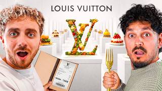 On teste TOUTE la carte du restaurant Louis Vuitton ! Ft.Sora