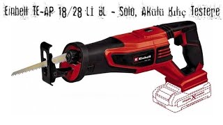 Einhell TE-AP 18/28 Lİ BL - Solo, Akülü Kılıç Testere | Fındık Budama | 2022, Ekim 29 | Trabzon