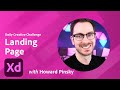 XD Daily Creative Challenge - Landing Page