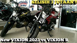 PERBEDAAN YAMAHA VIXION R vs NEW VIXION STANDAR 2023 I SELISIH 3 JUTAAN