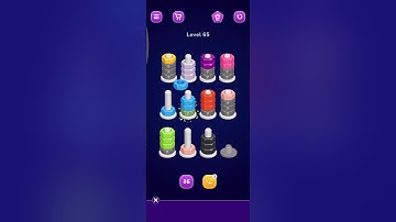 Nut Sort - Level 65 (Gameplay)