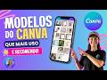 MODELOS  DO CANVA que Mais Uso em Meus Projetos 🌟 E Recomendo Muito!