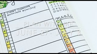 Bullet Journal: Plan With Me #3