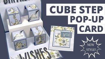 🌟 Make This AWESOME 🌟 Cube Step POP-UP Card!