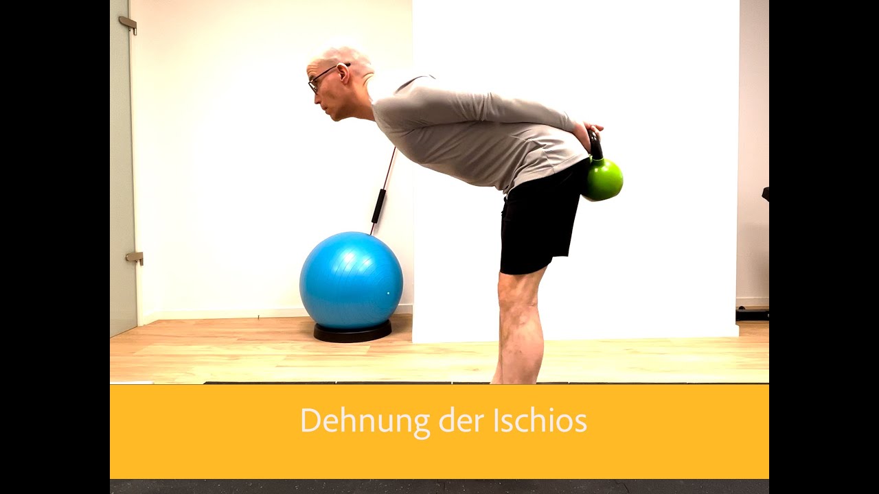 Dehnung der Ischios - YouTube