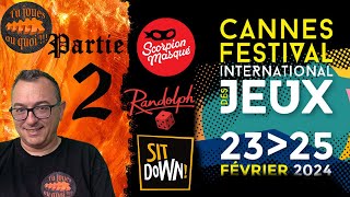 Festival International du Jeu de Cannes 2024 Partie 2