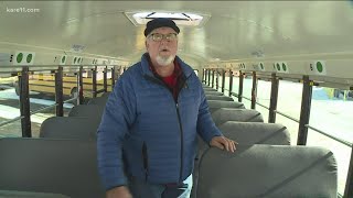 Minnesota celebrates school bus drivers 'going the extra mile'