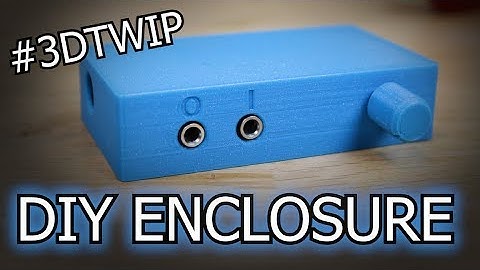 #3DTWIP Fusion 360 Custom Electronics Enclosure
