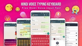Hindi voice typing keyboard - Easy hindi typing screenshot 3