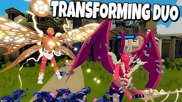 Transforming Duo! Chronomancer and Void Monarch vs Every Faction - TABS Full Release Update