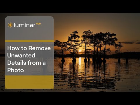 How to Remove Unwanted Details from a Photo