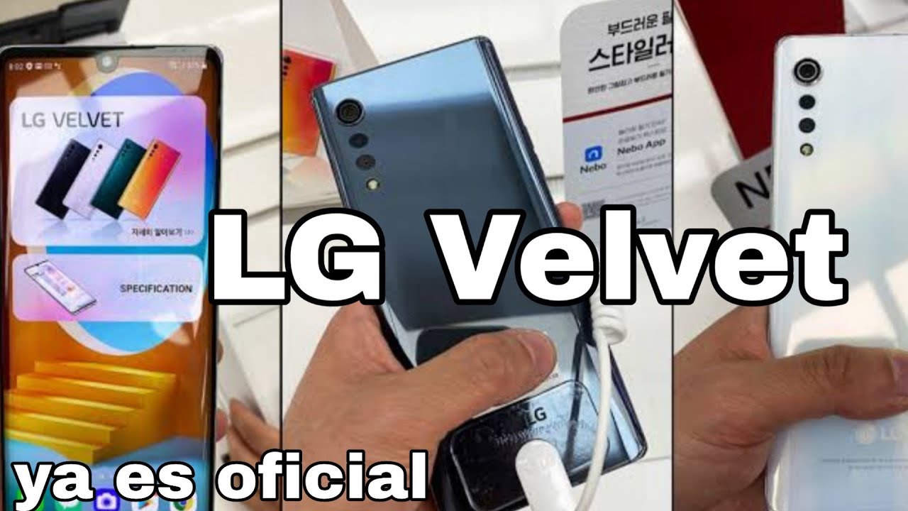 LG Velvet ya es oficial