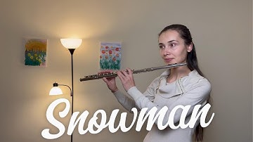 Sia - snowman (Flute cover by Anna Koidan)