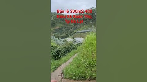 Bán lẻ 300m2 400 triệu Xã Xuân Thọ, Tp Đà Lạt p04. Nhà đất Tiến Đạt 0962004900 #shorts