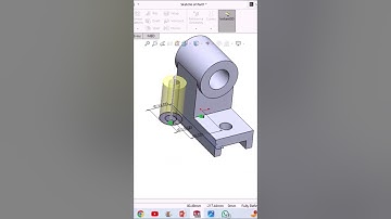 Exercise 31 #solidworks #solidworkstutorial #solidworkscad #partmodeling #3d #2d #cad #shorts