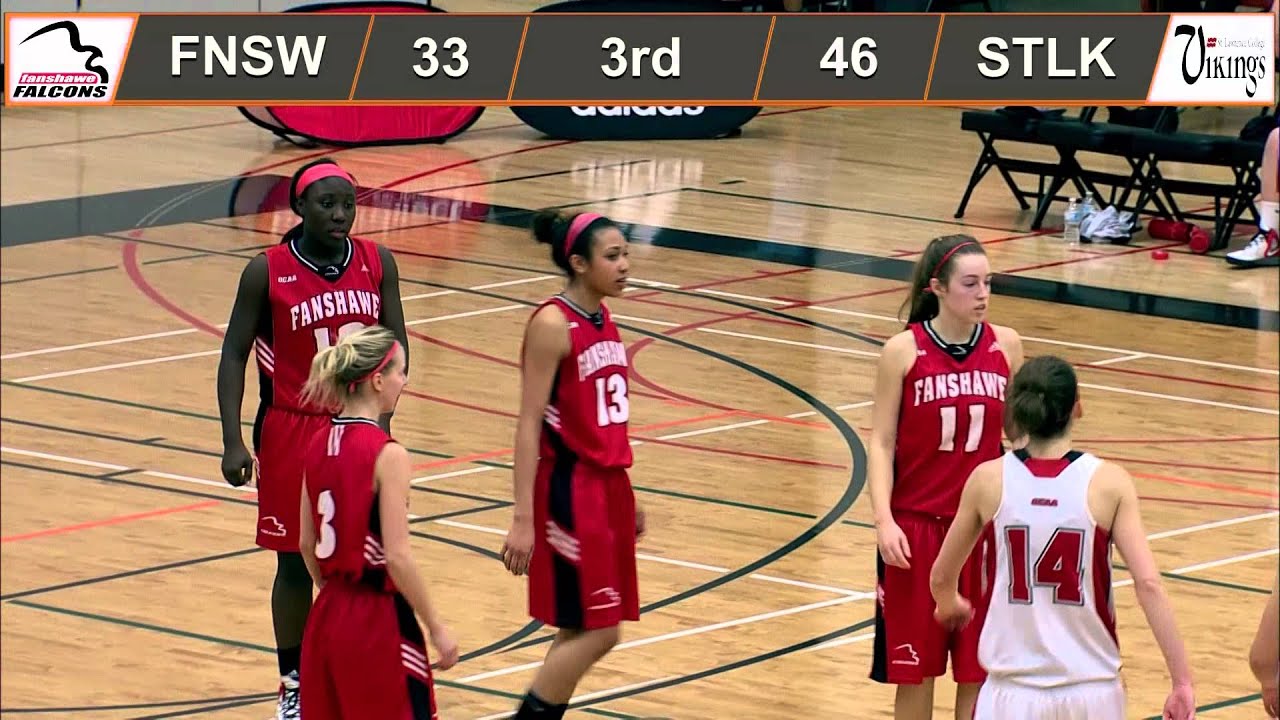 OCAA Women's Basketball Championship Game 5 St Lawrence Kingston vs