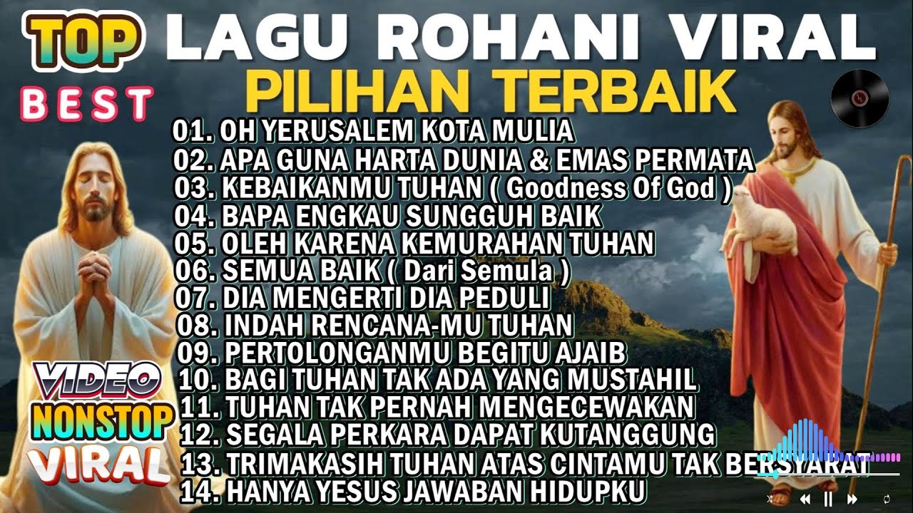 KOMPILASI LAGU PUJIAN ROHANI PILIHAN TERBAIK 2025  - OH YERUSALEM KOTA MULIA