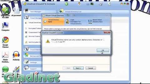 Drag and Drop Files into AT&T Synaptic Storage