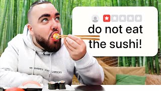 I Tried the Worst Rated Restaurants