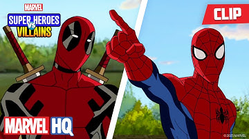 Spider-Man and Deadpool vs Taskmaster 🕷️💥